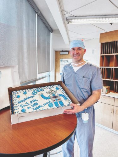 Lotton completes 1,000 robotic procedure